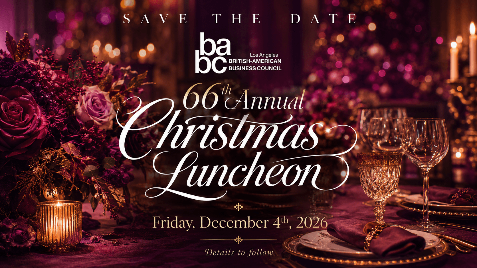 The 66th Annual Christmas Luncheon