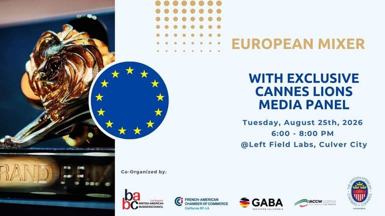 European Mixer with Exclusive Cannes Lions Media Panel